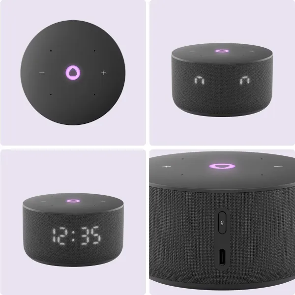 Акустическая система Яндекс.Станция Мини 3 с Алисой (Черный)